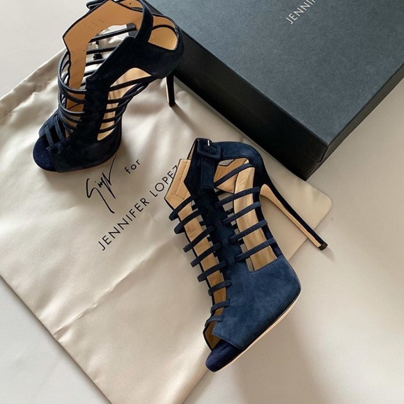 Giuseppe Zanotti Shoes - giuseppe zanotti • NEW • navy cage heels